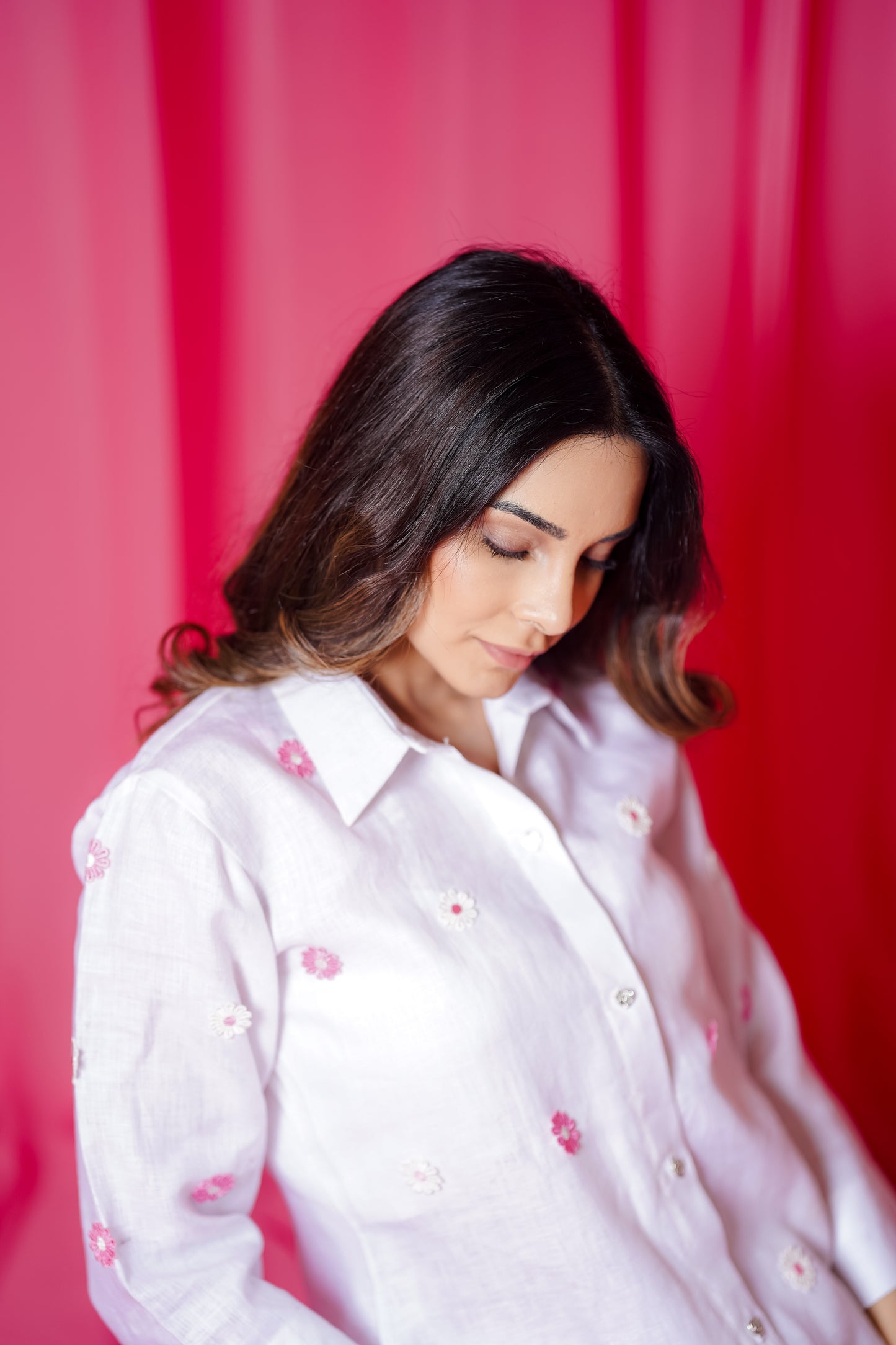 Dahlia Coord Pant And Shirt With Bustier Set