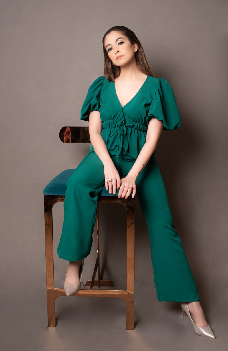 Green Midnight Co-ord Set