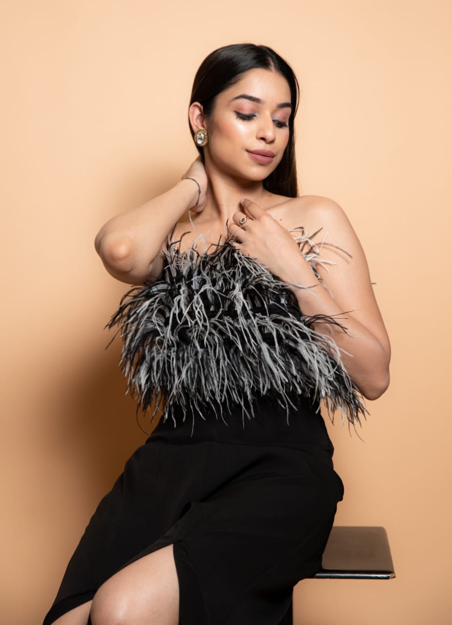 All Feather Jumpsuit