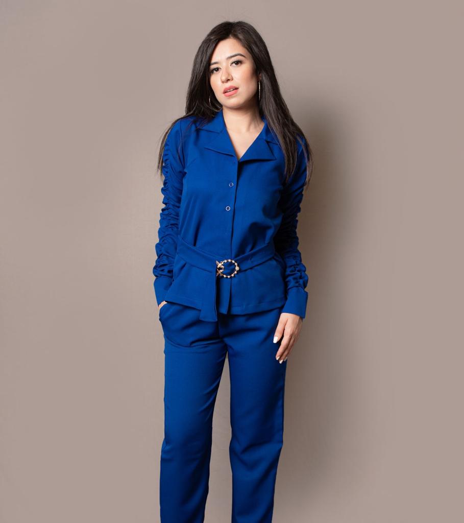 Empowered Blue Co-ord Set