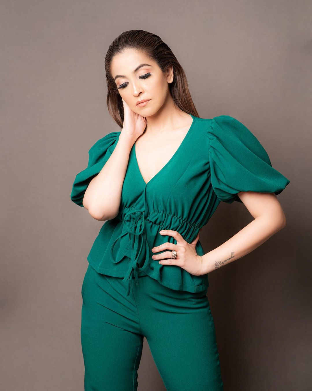 Green Midnight Co-ord Set