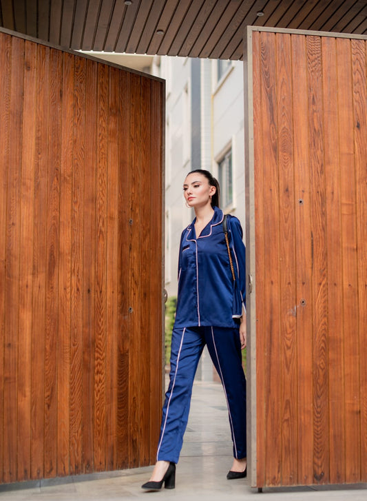 Royal Blue Co-ord Set